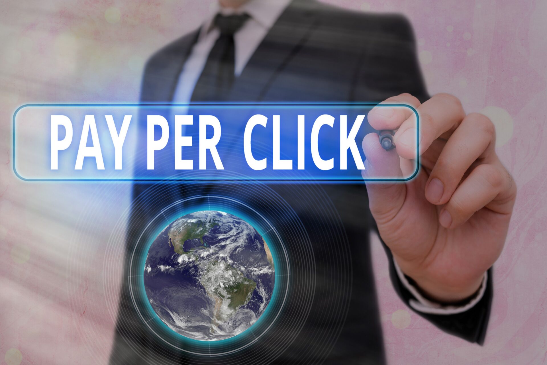 Word writing text Pay Per Click